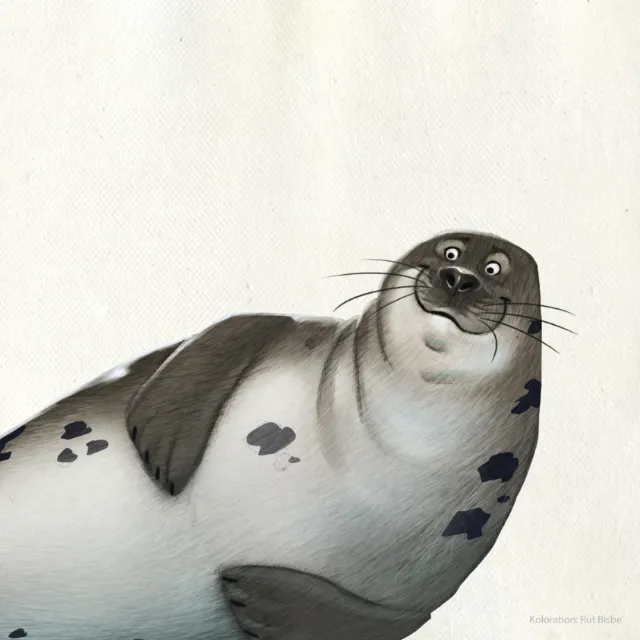 Animal character design of a sea lion