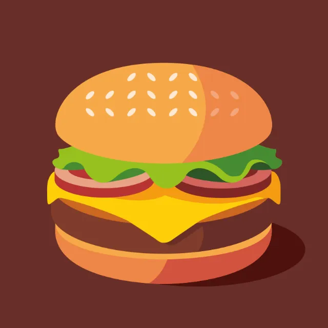 Food & Drinks burger