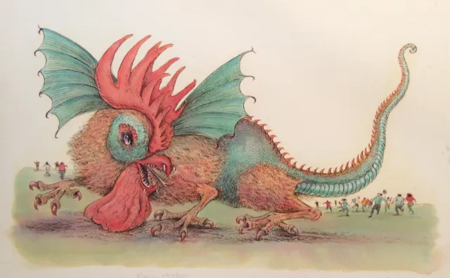 Cartoon & Humour big rooster