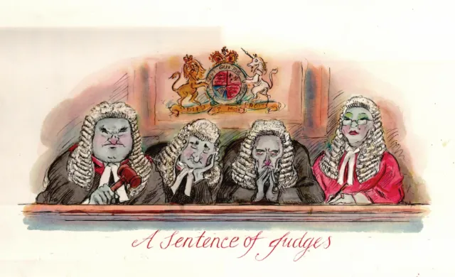 Character design of A Sentence of Judges