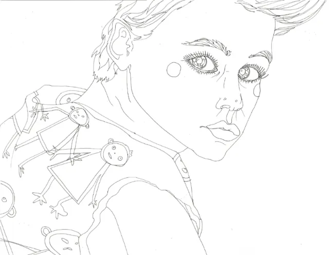 An illustration of Corey Haim