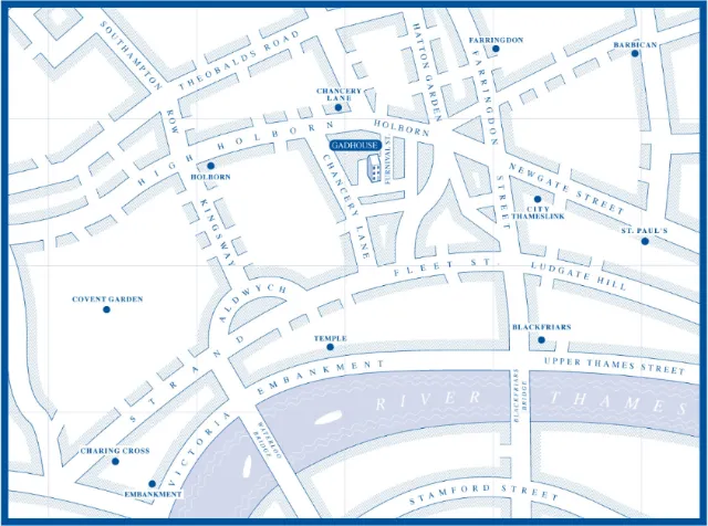 Vector illustration of street map
