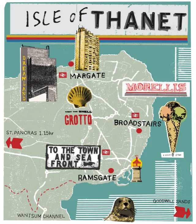 Maps isle of thanet
