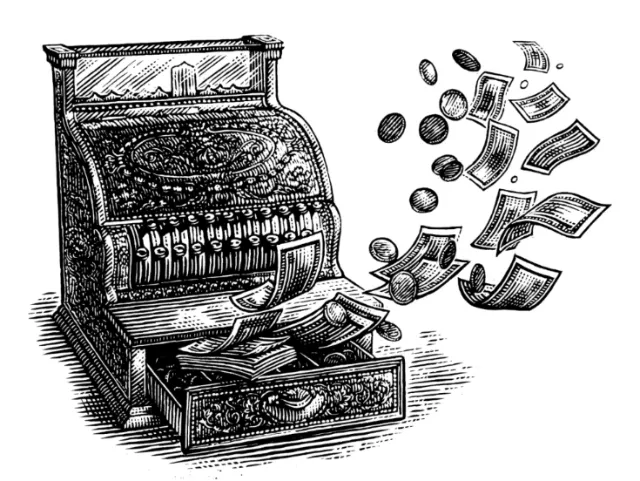 Historical cash box