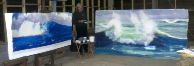Michael Frith live event drawing 