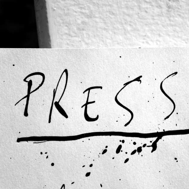 Press lettering art