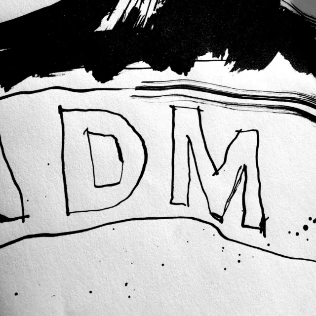 Lettering DM outline