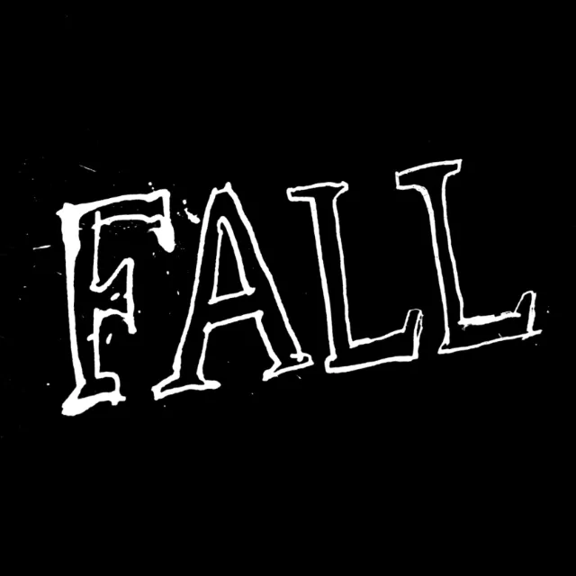 Lettering Fall in white color