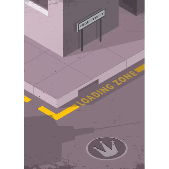 Graphic of loading zone