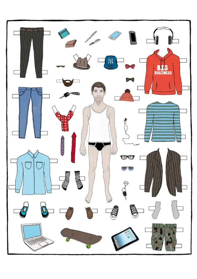 Fashion mens dress