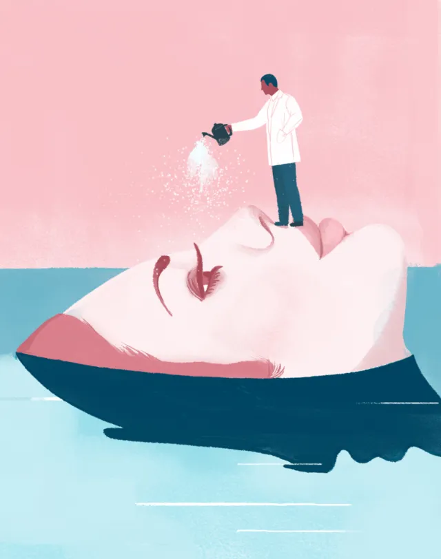 Skin Watery Treat - An Editorial illustration by Decue Wu