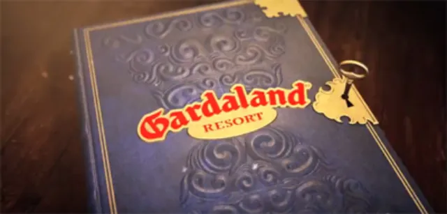 Gardland Resport animation collage