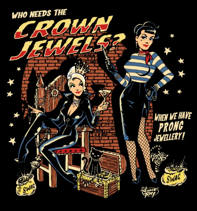 Women with Cat and jewels