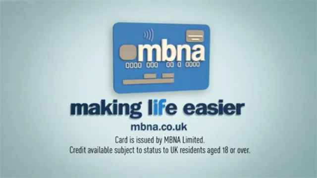 3D CG animation for MBNA TV Ad