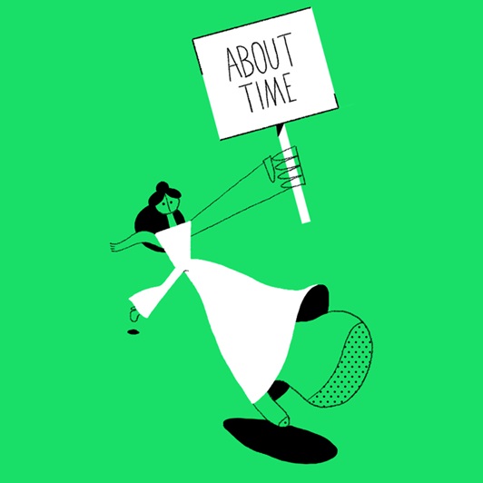 Gif Animation about time by Motion club