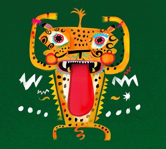 Tropical Jaguar Dance animation