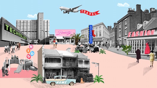 Animation Tavel city