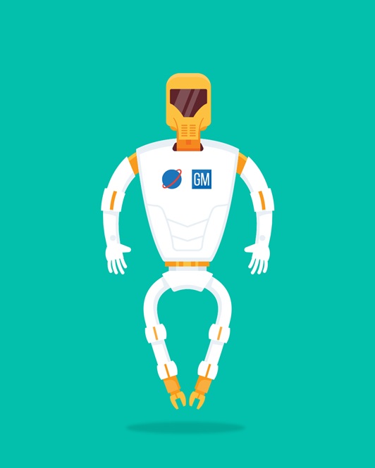 robot animate GIF created by Stuart Holmes