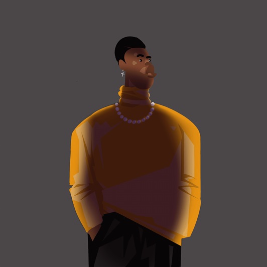 Animated gif of head flipping