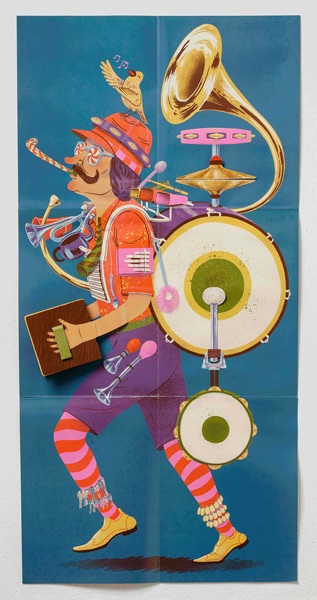 Pop-Up Poster Design for ‘One Man’s Band