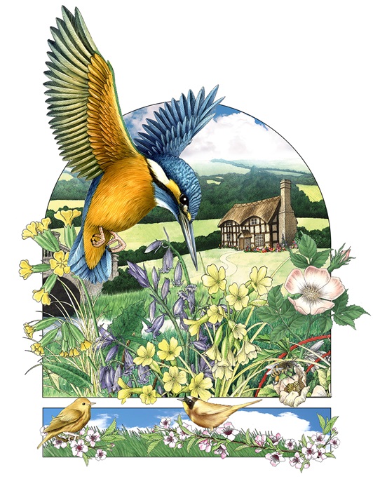 twelve birds