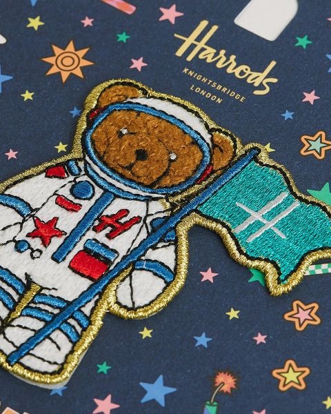 Harrods Astronaut Bear Surface Pattern