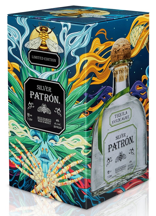 Tequila Patron tin 2020